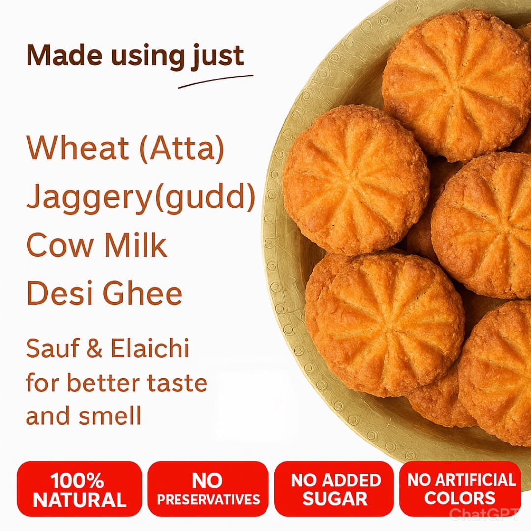 Wheat & Jaggery Thekua 400g