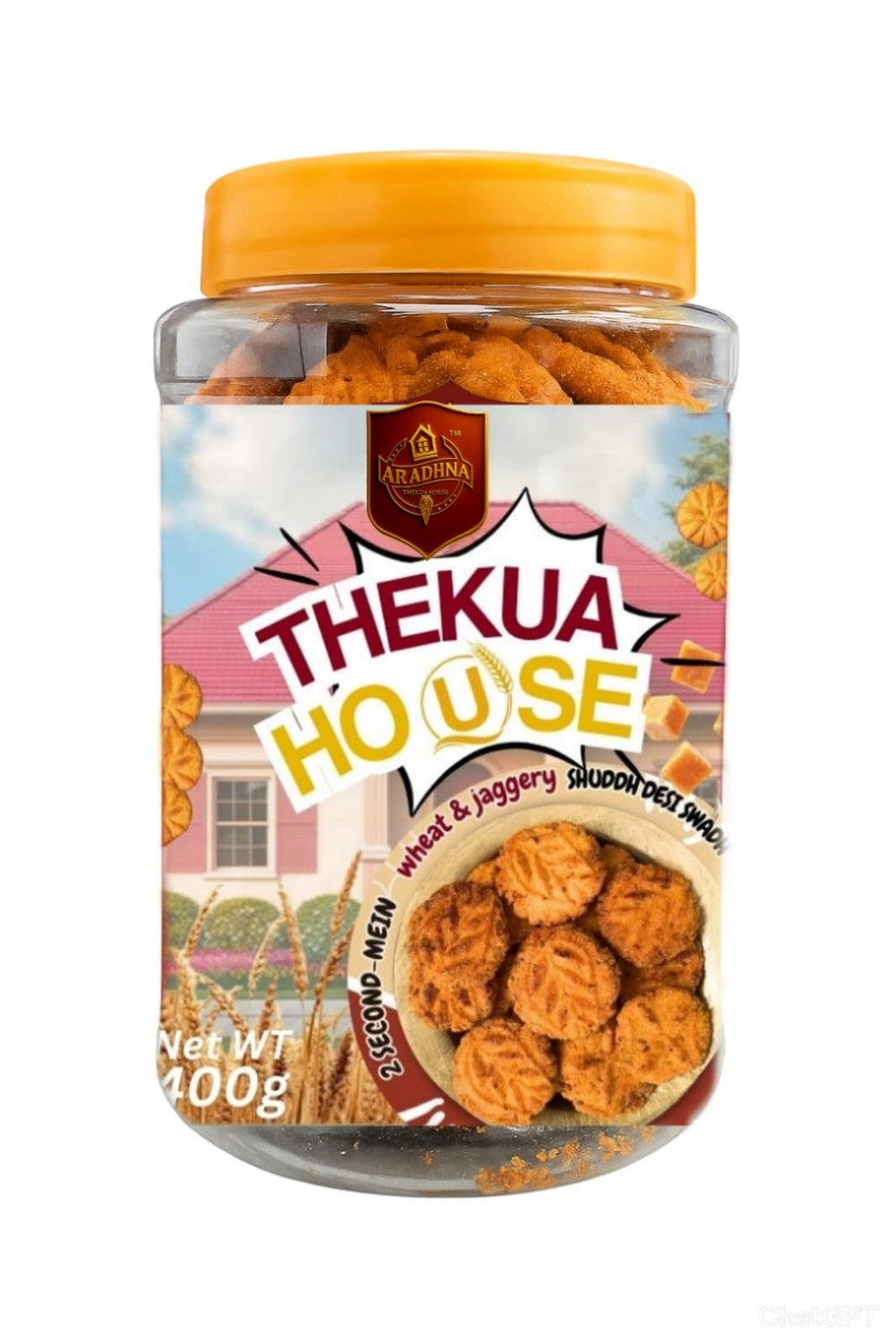 Wheat & Jaggery Thekua 400g